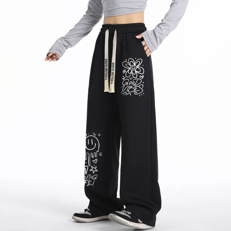 Ice flying Casual Pants Unisex-24