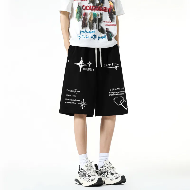 Ice Flying Casual Shorts Unisex-16