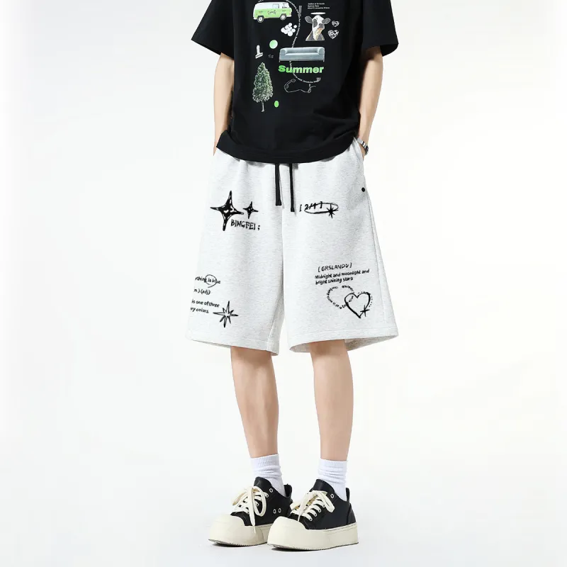 Ice Flying Casual Shorts Unisex-12