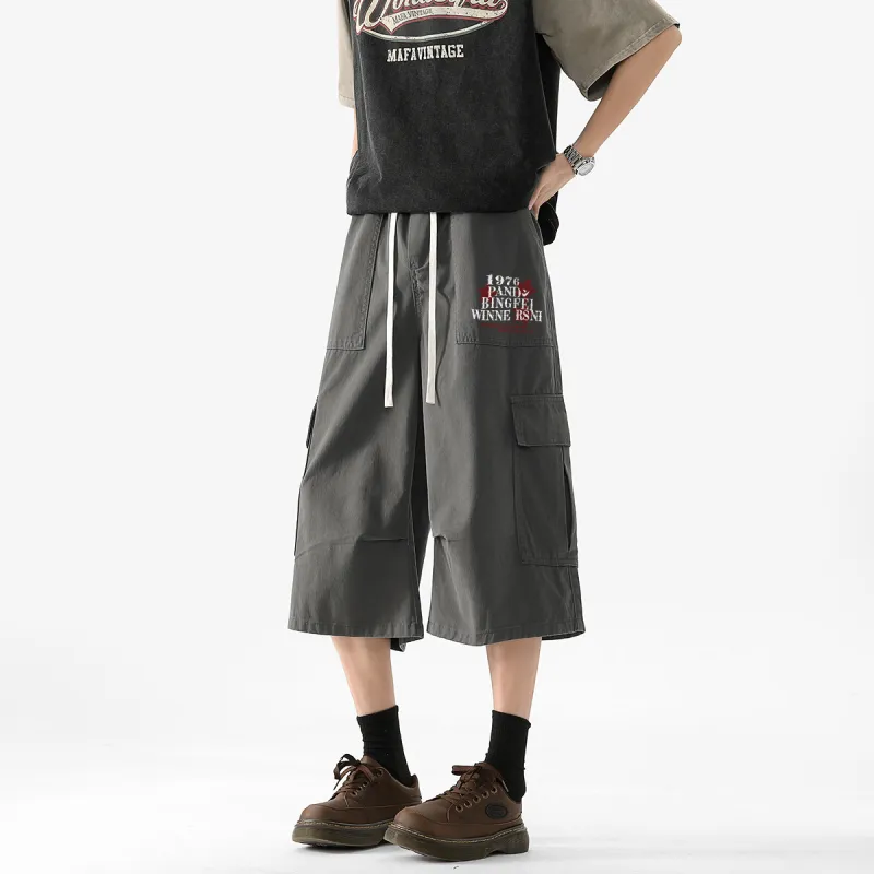 Ice flying Cargo Shorts Unisex-16