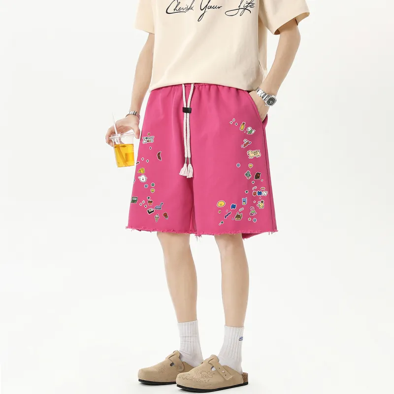 Ice Flying Casual Shorts Unisex-16