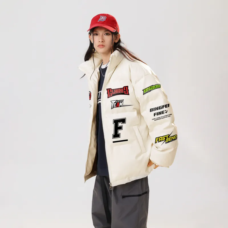 Ice Flying Puffer Jacket Unisex-10