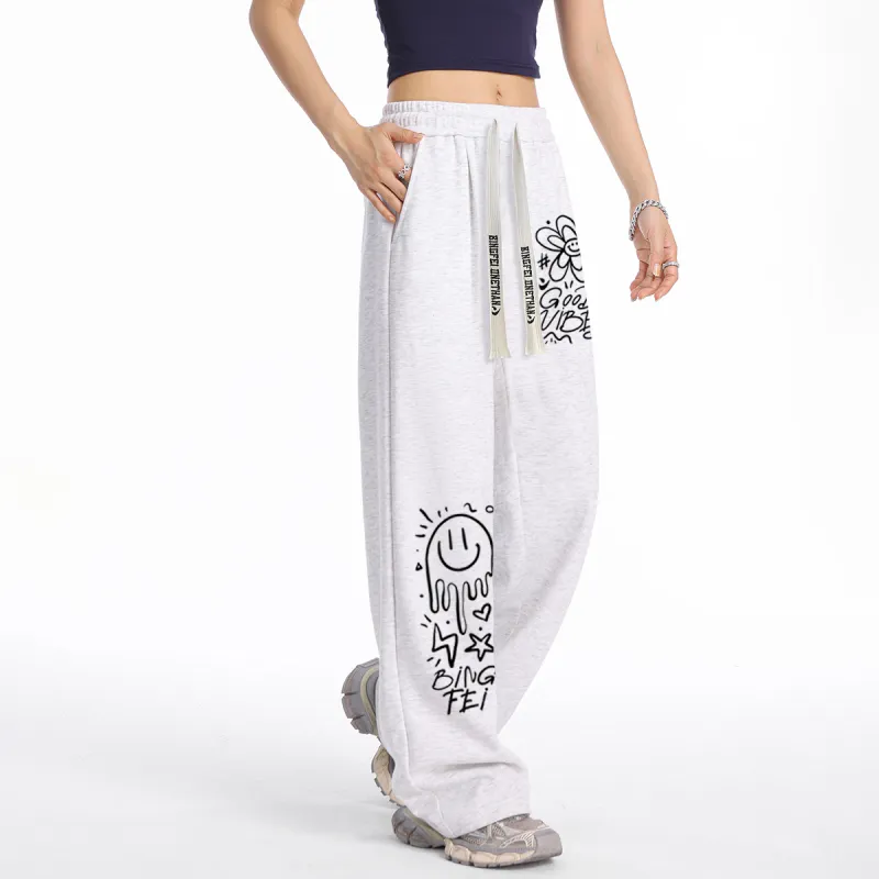 Ice flying Casual Pants Unisex-5