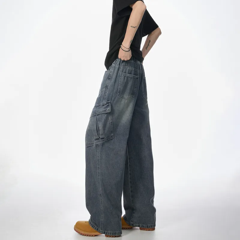 Ice flying Jeans Unisex-16