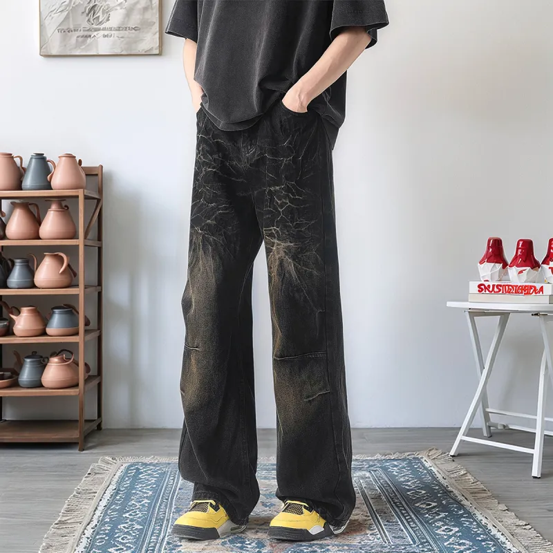 Ice flying Jeans Unisex-12