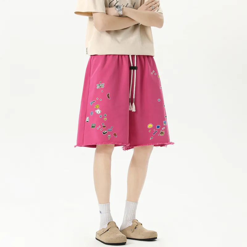 Ice Flying Casual Shorts Unisex-14