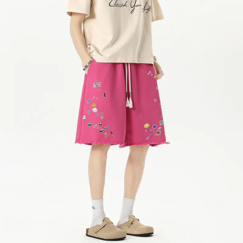 Ice Flying Casual Shorts Unisex-15
