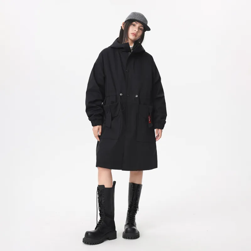 Ice flying Trench Coats Unisex-6