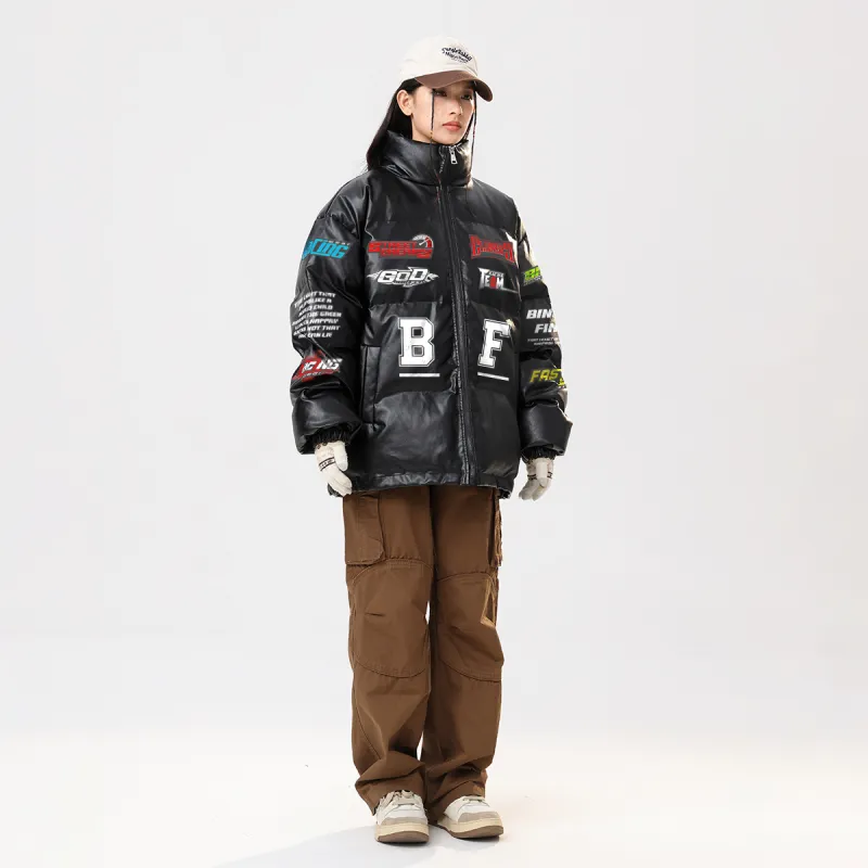 Ice Flying Puffer Jacket Unisex-5