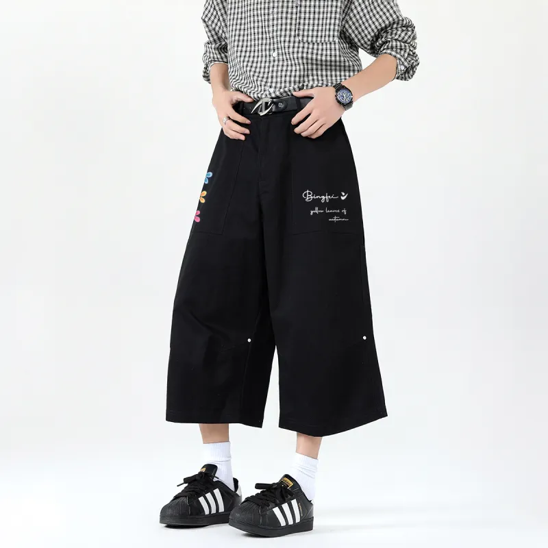 Ice flying Cargo Shorts Unisex-4