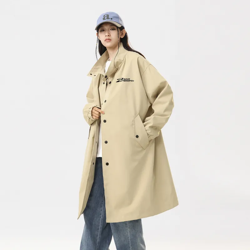 Ice flying Trench Coats Unisex-13