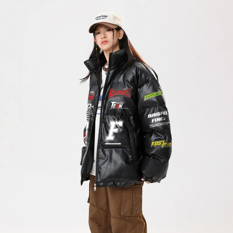 Ice Flying Puffer Jacket Unisex-3