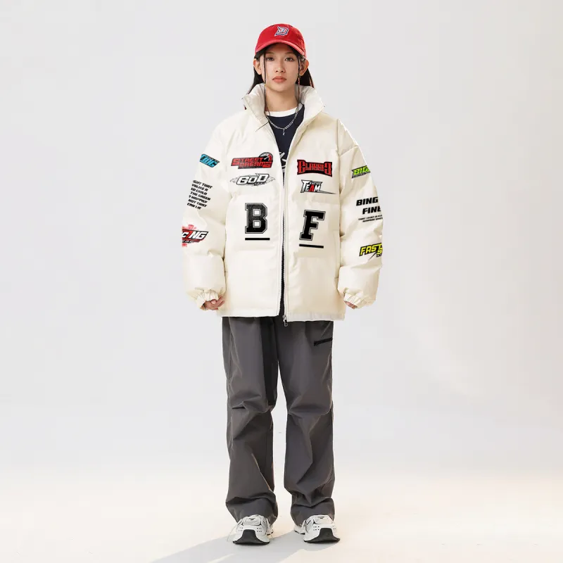 Ice Flying Puffer Jacket Unisex-11