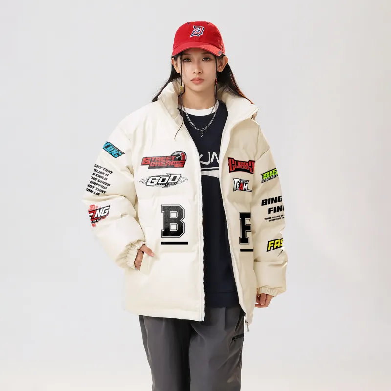 Ice Flying Puffer Jacket Unisex-9