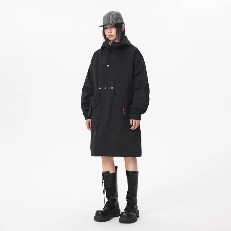 Ice flying Trench Coats Unisex-4