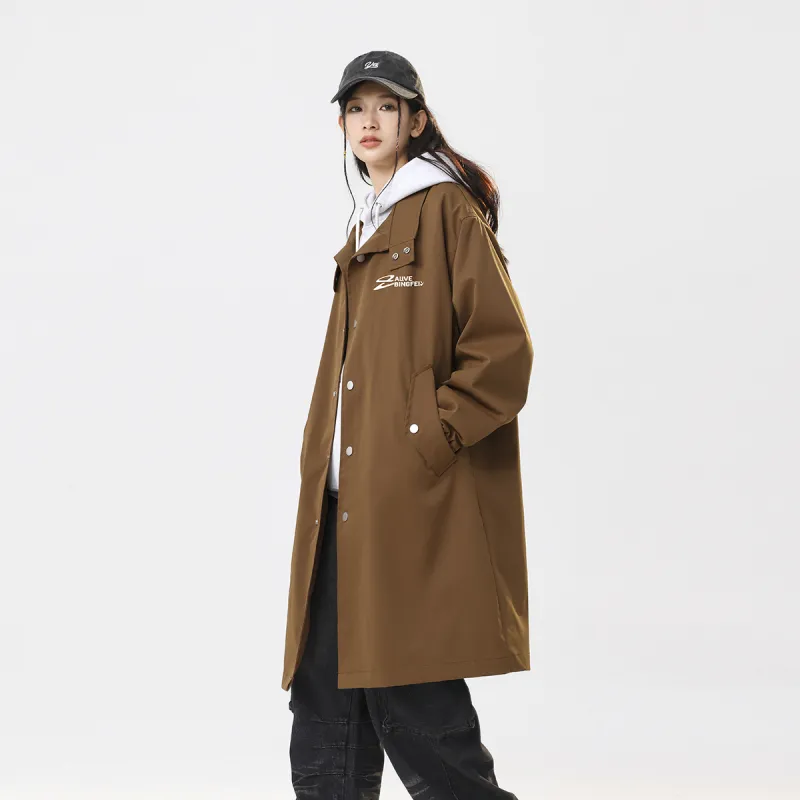 Ice flying Trench Coats Unisex-20