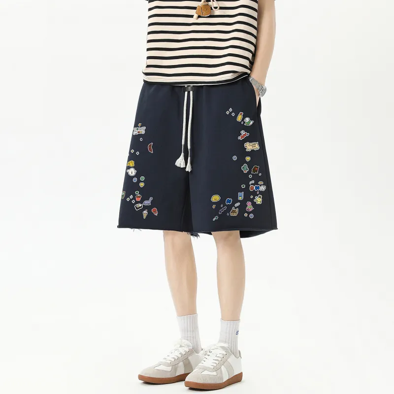 Ice Flying Casual Shorts Unisex-24