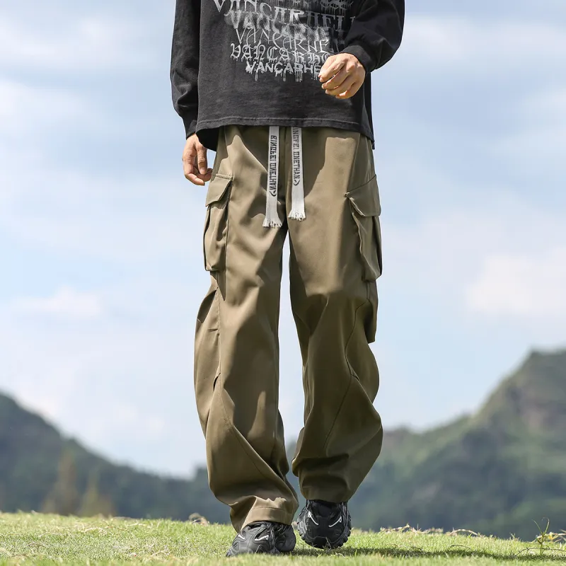 Ice flying Cargo Pants Unisex-13