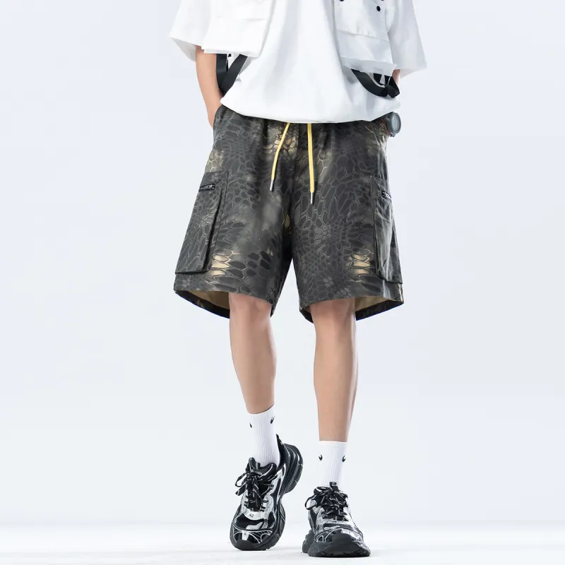 Ice Flying Casual Shorts Unisex-13