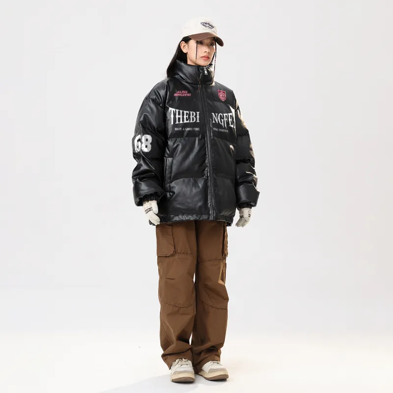 Ice Flying Puffer Jacket Unisex-5