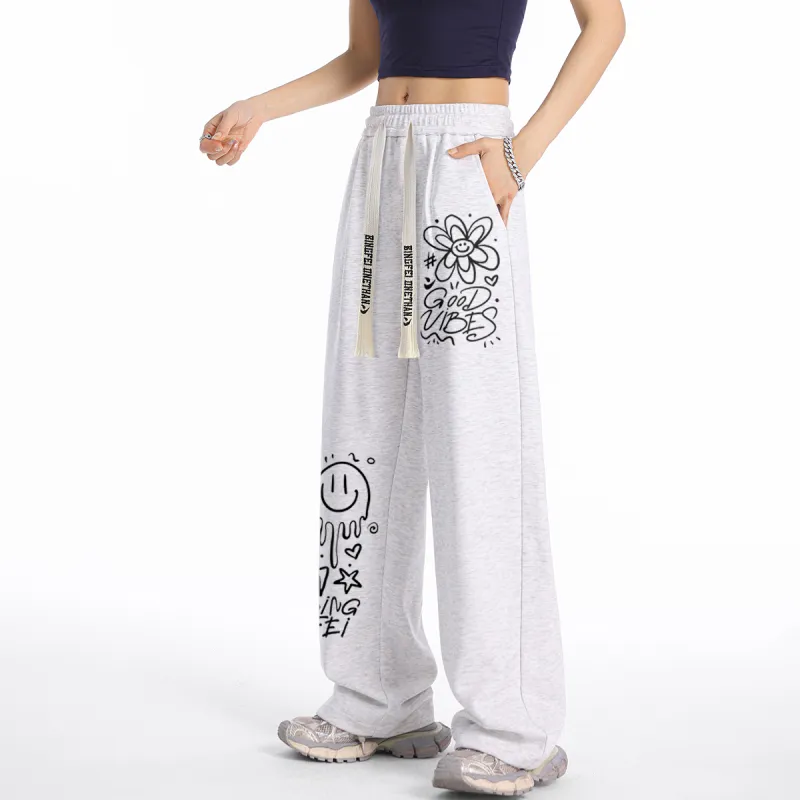 Ice flying Casual Pants Unisex-3