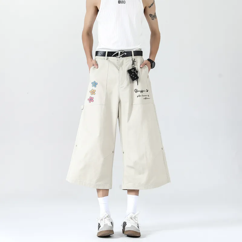 Ice flying Cargo Shorts Unisex-16