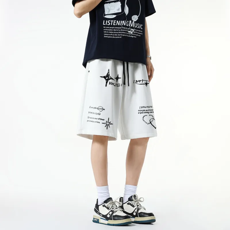 Ice Flying Casual Shorts Unisex-3