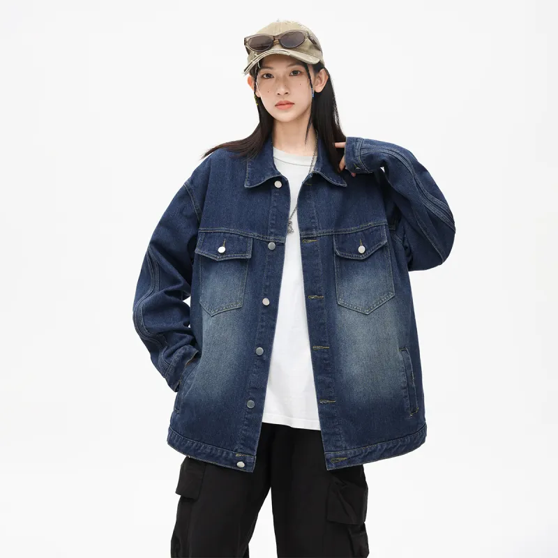 Ice Flying Denim Jackets Unisex-13