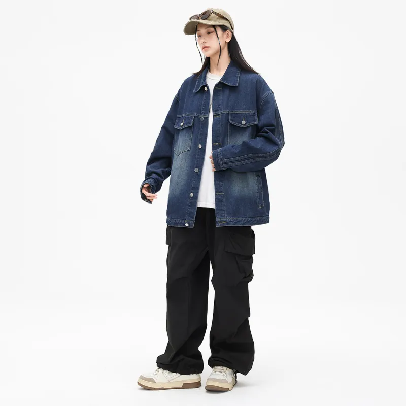 Ice Flying Denim Jackets Unisex-16