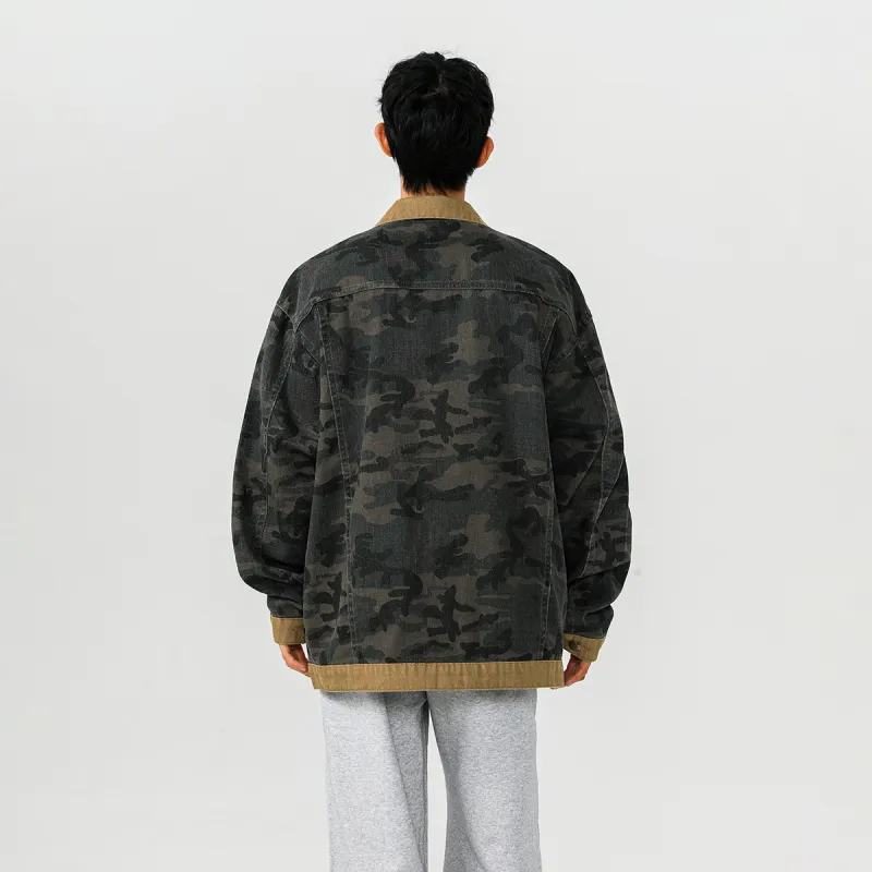 Ice Flying Denim Jackets Unisex-22