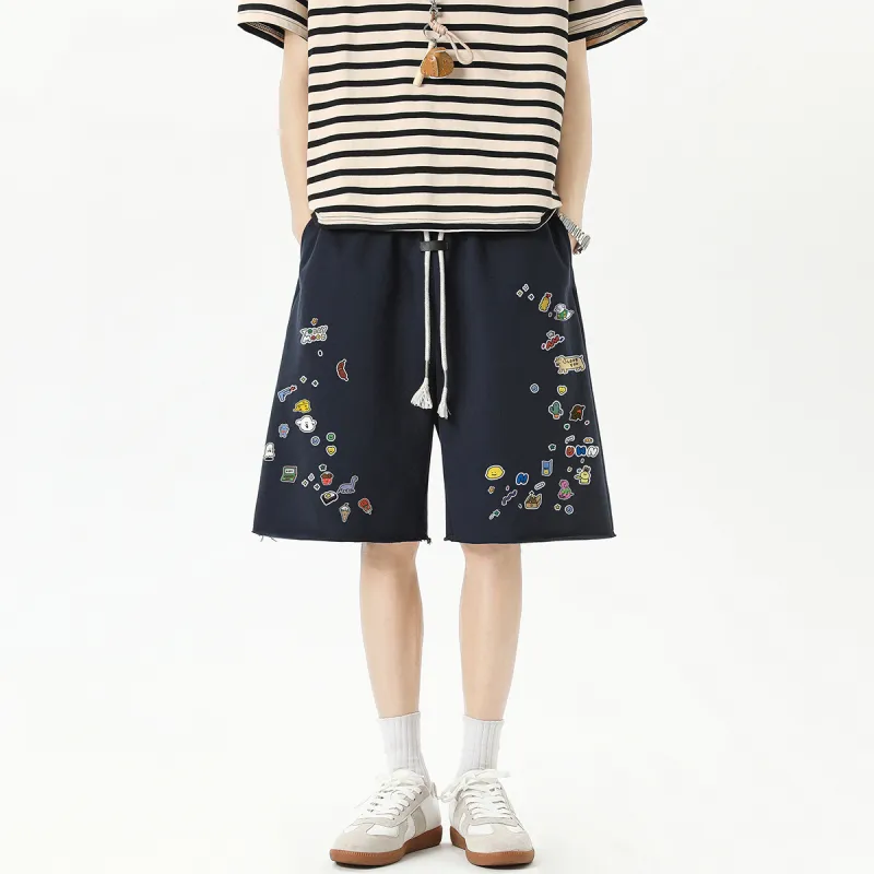 Ice Flying Casual Shorts Unisex-23
