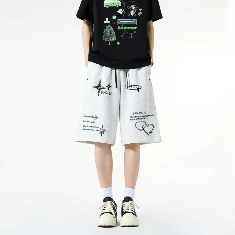 Ice Flying Casual Shorts Unisex-13