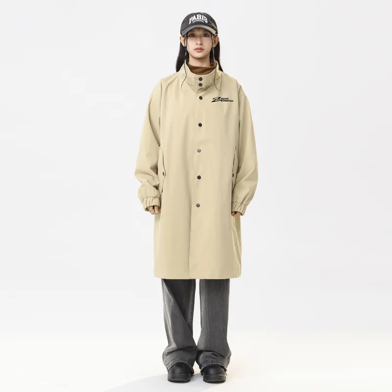 Ice flying Trench Coats Unisex-10