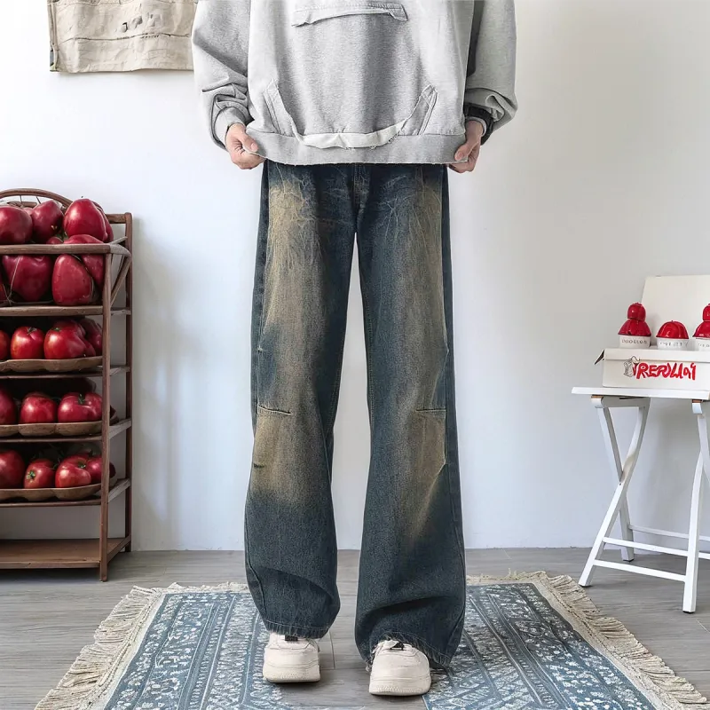 Ice flying Jeans Unisex-8