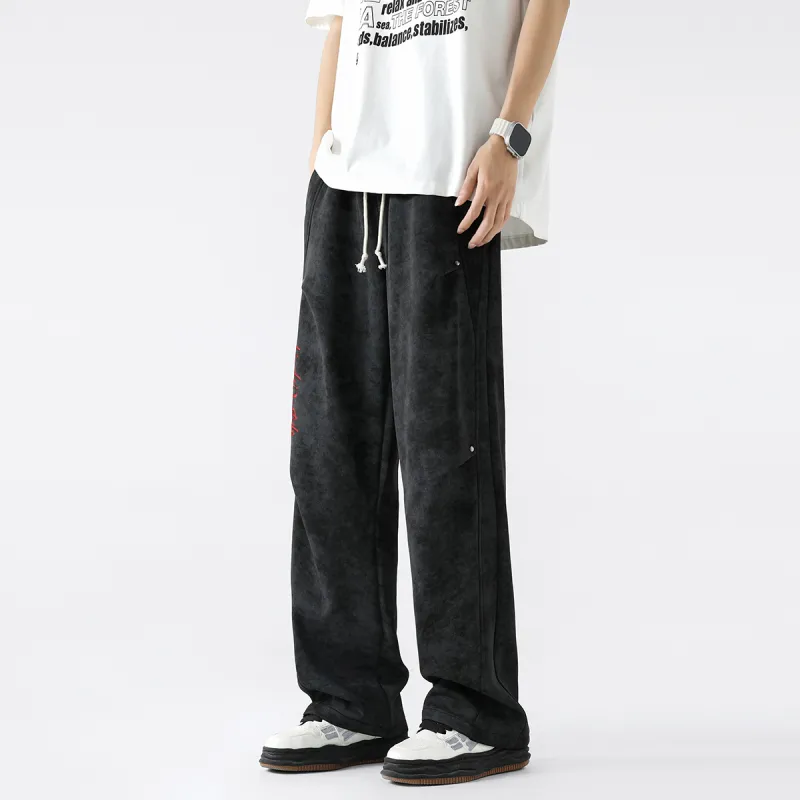 Ice Flying Knitted Sweatpants Unisex-11