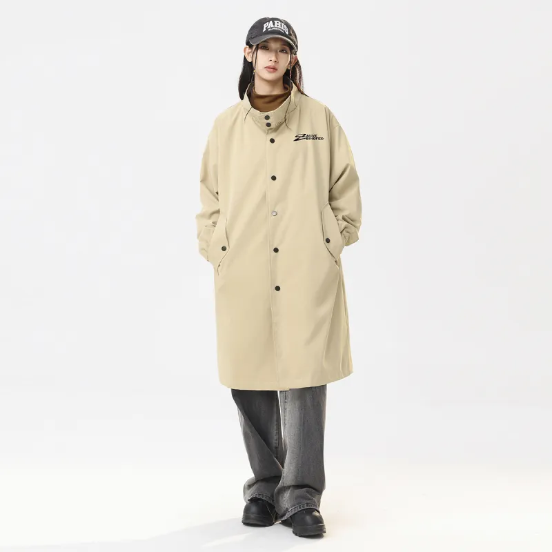 Ice flying Trench Coats Unisex-11