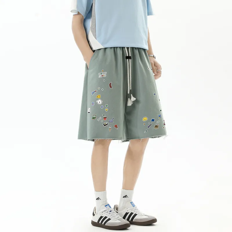 Ice Flying Casual Shorts Unisex-20