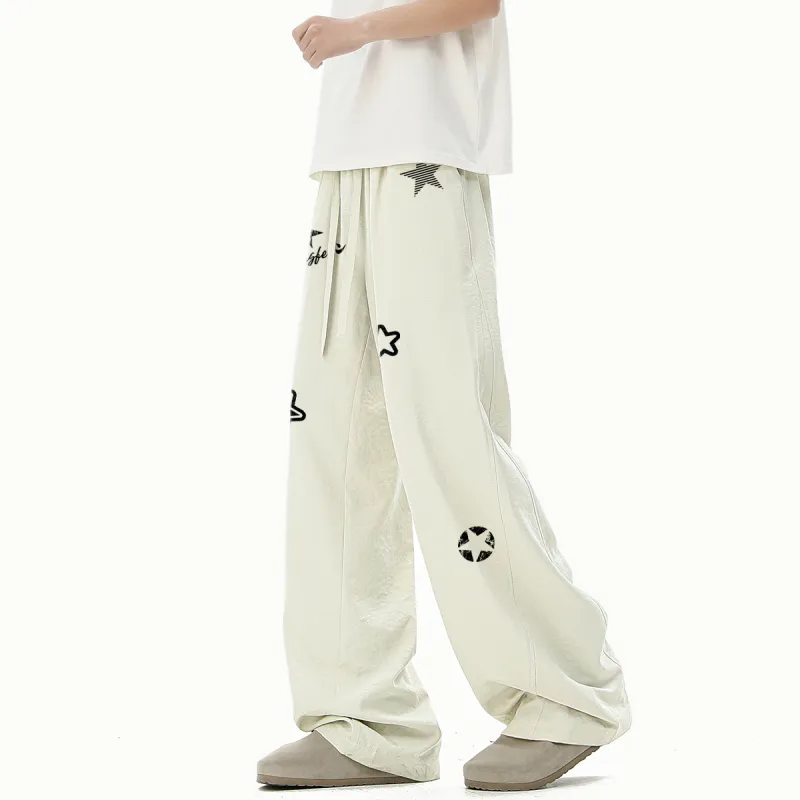 Ice flying Casual Pants Unisex-14
