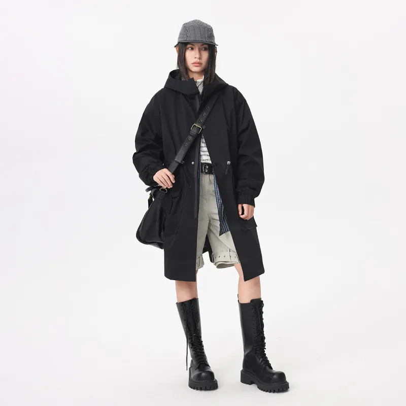 Ice flying Trench Coats Unisex-2