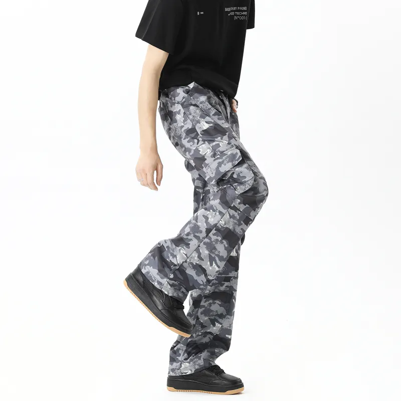 Ice flying Cargo Pants Unisex-11