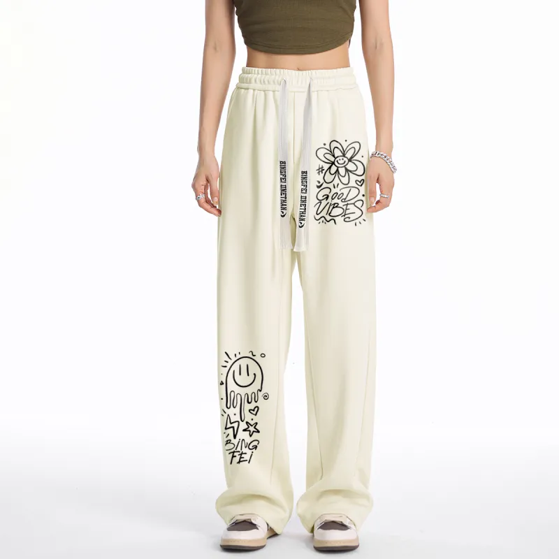 Ice flying Casual Pants Unisex-20