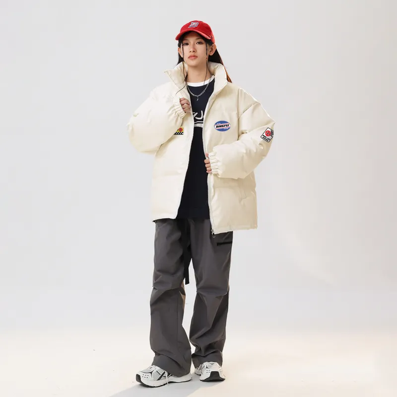 Ice Flying Puffer Jacket Unisex-12
