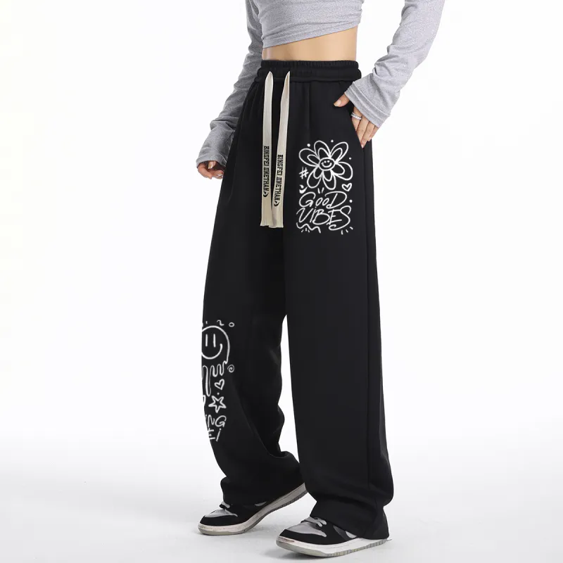 Ice flying Casual Pants Unisex-25
