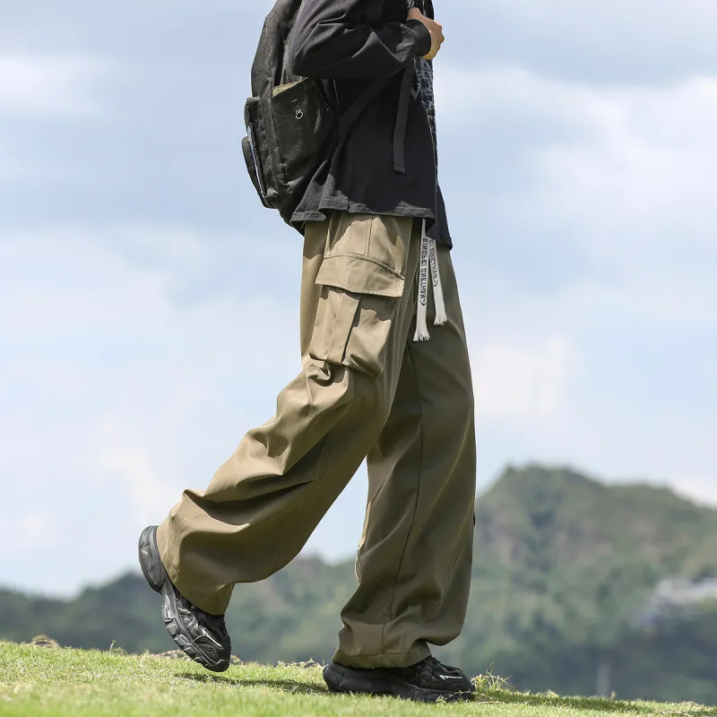 Ice flying Cargo Pants Unisex-11