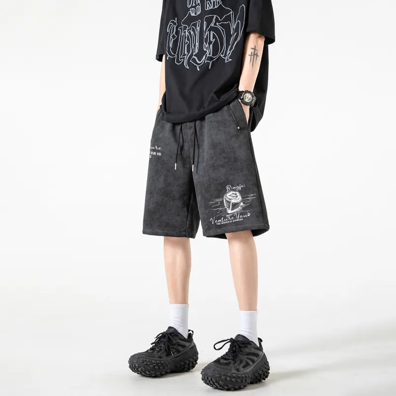 Ice Flying Casual Shorts Unisex-11