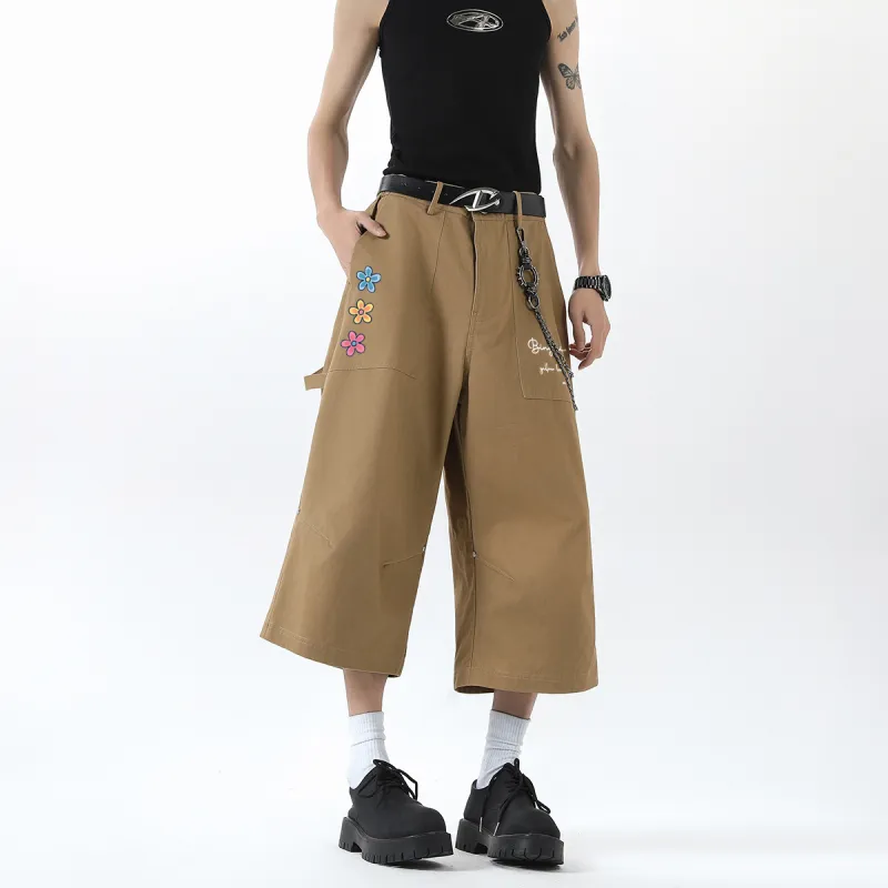 Ice flying Cargo Shorts Unisex-11