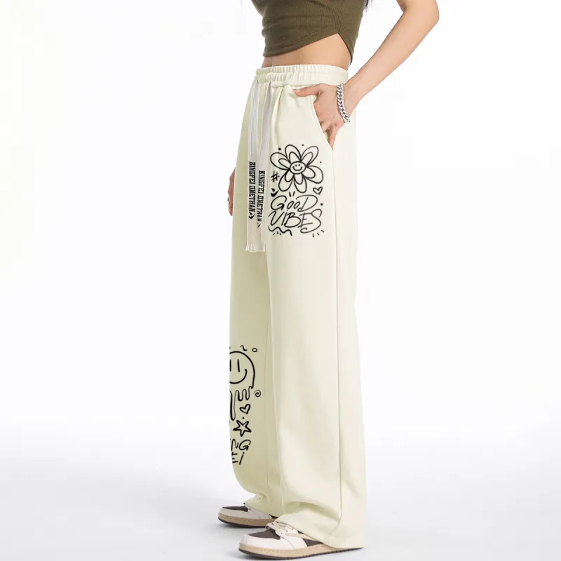 Ice flying Casual Pants Unisex-17