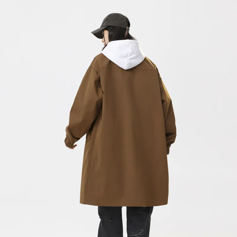 Ice flying Trench Coats Unisex-19