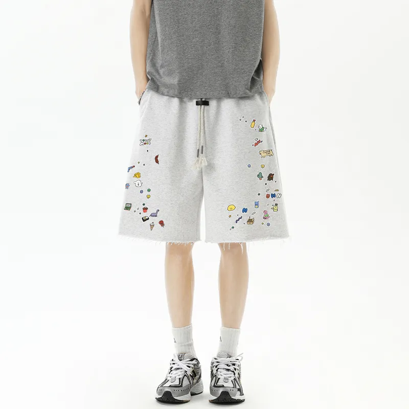 Ice Flying Casual Shorts Unisex-2