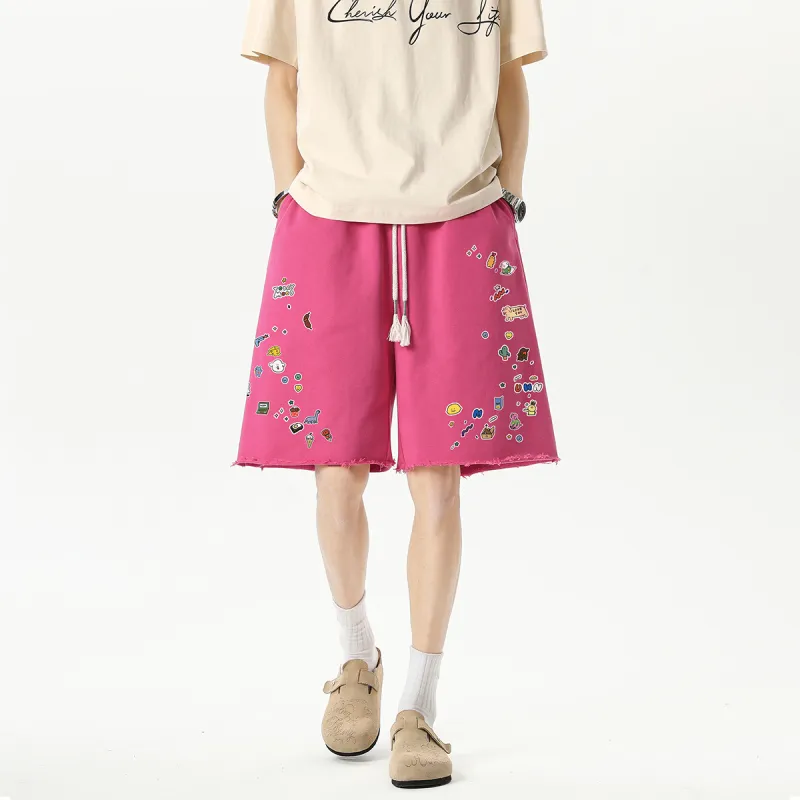 Ice Flying Casual Shorts Unisex-12